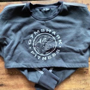 GYMSHARK LEGACY COLLECTION CROPPED SWEATER SIZE M